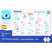 iM-Words Puzzle 120 Hiszpański - Dom