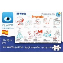 iM-Words Puzzle 120 Hiszpański - Przyroda