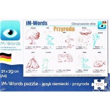 iM-Words Puzzle 120 Niemiecki - Przyroda