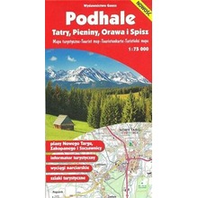 Podhale. Tatry, Pieniny, Orawa i Spisz. Mapa turystyczna 1:75 000 wyd. 2
