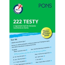 10 minut na angielski PONS 222 testy z nagraniami mp3 do ćwiczenia rozumienia ze słuchu A1/A2