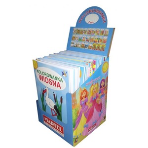 60 kolorowanek A4 - displey