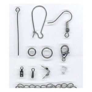 Akcesoria do biżuterii srebrne 191el