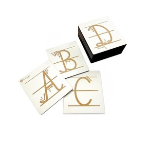 Alfabet do nauki pisania - duże litery