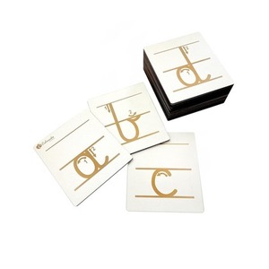 Alfabet do nauki pisania - małe litery