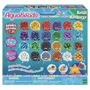Aquabeads Błyszczące koraliki zestaw uzupełniający