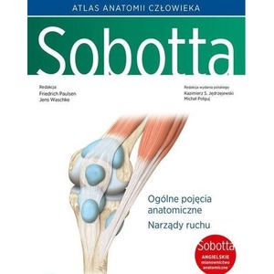 Atlas anatomii człowieka Sobotta ang. T.1