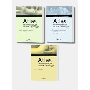 Atlas osteopatycznych technik stawowych T.1-3