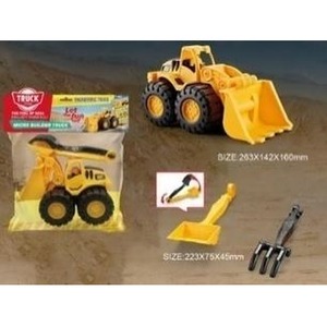 Auto budowlane spychacz