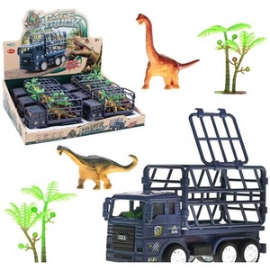 Auto klatka z dinozaurami MIX