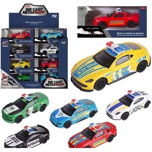 Auto metalowe z napędem pull back