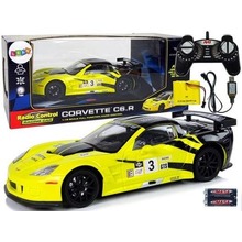 Auto sportowe R/C 1:18 Corvette C6.R żółty