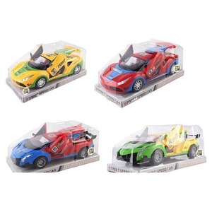 Auto sportowe z otwieranymi drzwiami mix