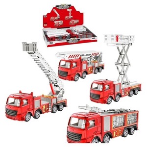 Auto straż pożarna metalowa MIX