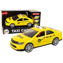 Auto taxi pojazd 1:14 światło i dźwięk żółte