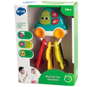 Auto z kluczykami światło dźwięk