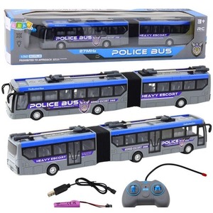Autobus policyjny przegubowy RC 1:32