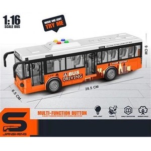 Autobus z dźwiękiem oraz światłem