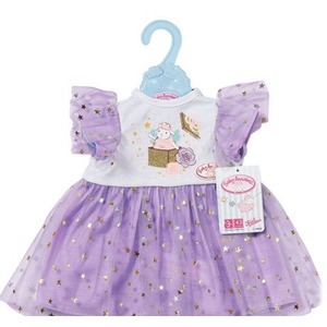 Baby born - Liliowa sukienka tutu 43cm