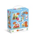 Baby puzzle 4w1 Transport