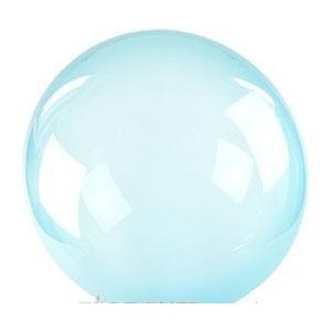 Balon Bubble niebieski