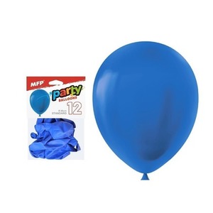 Balon dmuchany niebieski 26cm 12szt