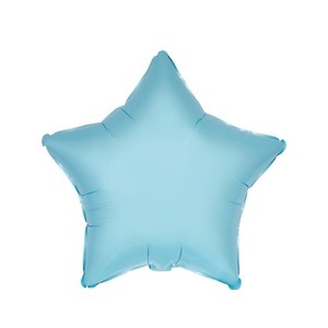 Balon foliowy 46cm Gwiazda niebieska