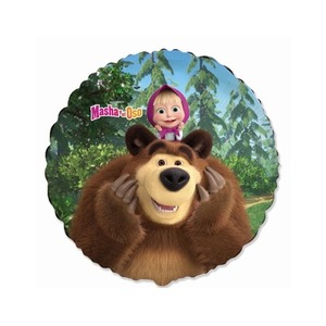 Balon foliowy 46cm Masha