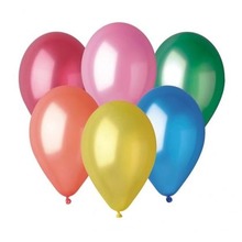 Balony GM110 metal różnokolorowe 30cm 100szt.