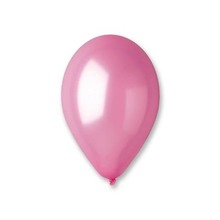 Balony metaliczne różowe 33cm 50szt