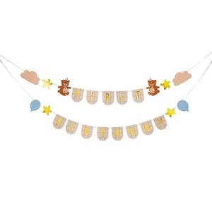 Baner First Birthday z misiami 2,55m