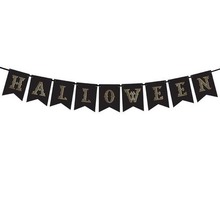 Baner Halloween czarny 20x175cm