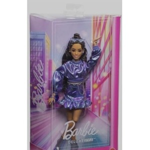 Barbie Deluxe Style Lalka Niebieski komplet