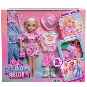 Barbie Dream Besties Malibu Festiwalowe stylizacje