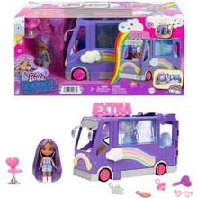 Barbie Extra minibus koncertowy + lalka Mini Minis