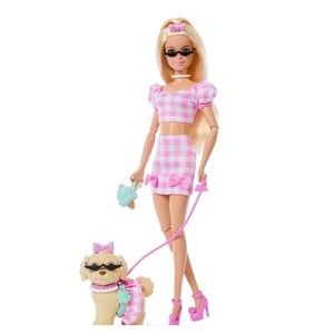 Barbie Jednakowa stylizacja Lalka i piesek