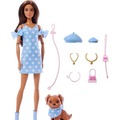 Barbie Jednakowa stylizacja Lalka i piesek Groszki