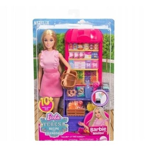 Barbie Lalka Malibu na zakupach