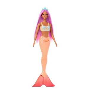 Barbie Lalka Syrenka Pomarańczowy ogon HRR05