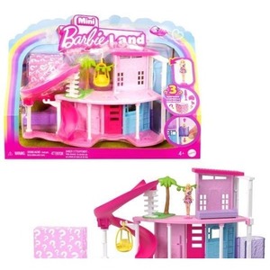Barbie Mini BarbieLand Domek i minilalka