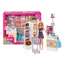 Barbie Supermarket z lalką FRP01