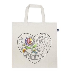 Bawełniana torba z motywem serca