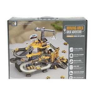 Baza załadunkowa węgla dźwig, tor, pojazdy