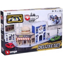 Bburago City Deluxe Set Policja 1:43 BBURAGO