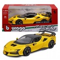Bburago Ferrari SF90 XX Stradale 4.0 V8 1:24 model Bburago 18-26032 ŻÓŁTY SAMOCHÓD