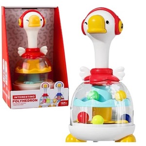 Bączek z kuleczkami zjeżdżalnia dla kulek gęś