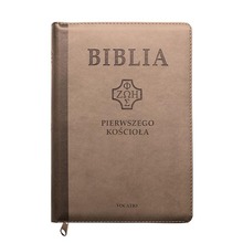 Biblia pierwszego Kościoła brązowa z paginatorami