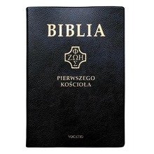 Biblia pierwszego Kościoła pvc czarna