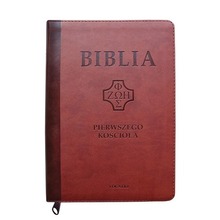 Biblia pierwszego Kościoła z paginat. mahoniowa