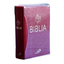 Biblia Tabor - bordowa PCV